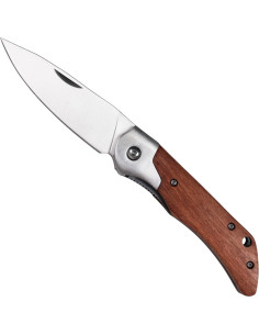 Field knife with Padouk wood handle (8 cm)