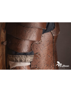 Leather chest piece model Mercenary 2