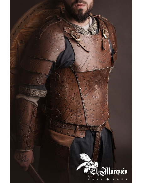 Leather chest piece model Mercenary