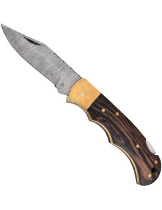 Field knife with leather sheath (7 cm.)