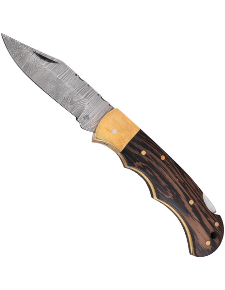 Field knife with leather sheath (7 cm.)