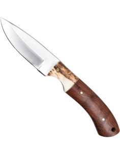 Boter knife with leather sheath (17.5 cm)