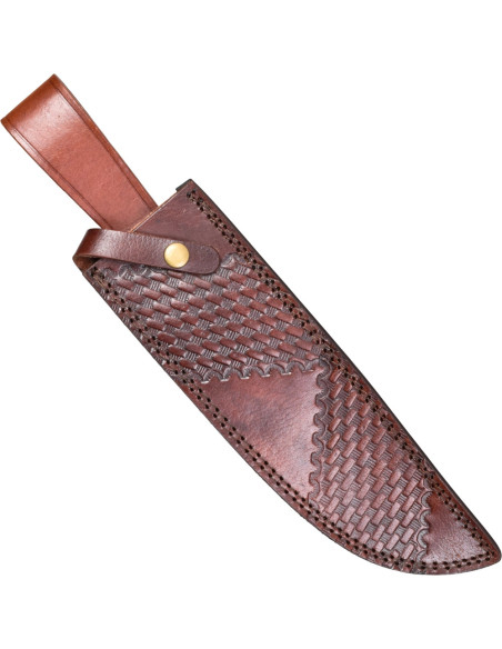 Bowie hunting knife with sheath (41 cm.)