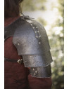 Medieval Leather Shoulder Pad Model Mercenary