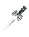 Decorative dagger with skulls