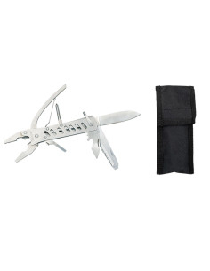 11-function multi-tool pliers with case