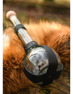 Long-neck glass bottle with belt loop (0.5 l.) 2