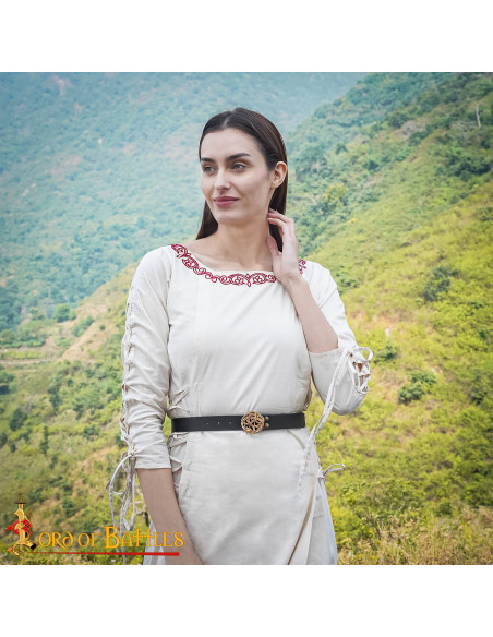 Viking serpent buckle for belt, in...