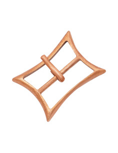 Medieval belt buckle made of cast bronze