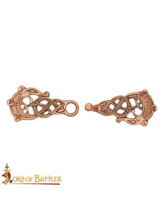 Viking Brooch for Capes in Bronze 2