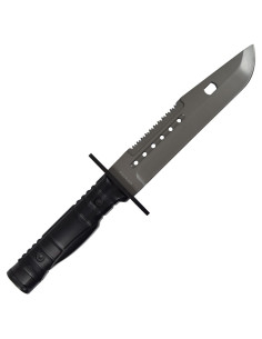 Survival knife with sheath (30.7 cm)
