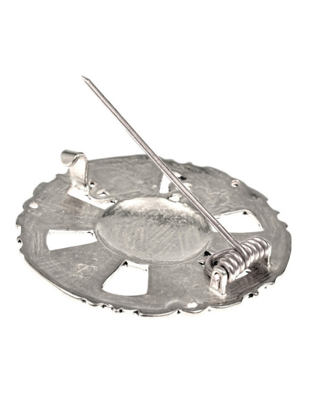 Medieval bronze brooch from Limons,...