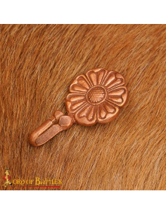 Small medieval hanging support in bronze