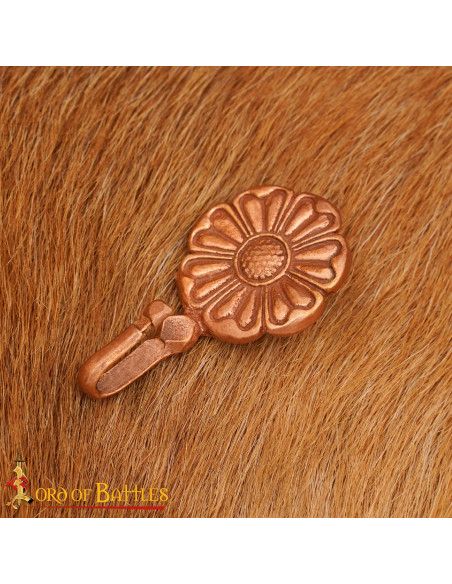 Small medieval hanging support in bronze