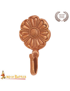 Small medieval hanging support in bronze 2