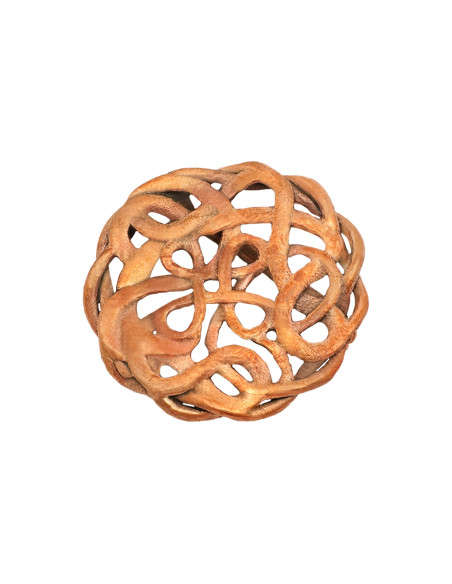 Celtic belt buckle in solid bronze