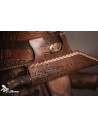 Baldur leather sheath for Seax knives