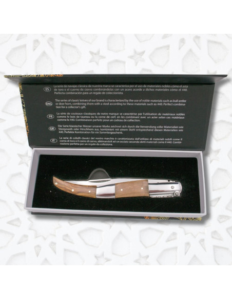 Third Series Amber Ratchet Knife