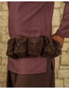 Rickar Belt with 5 Pouches - Brown