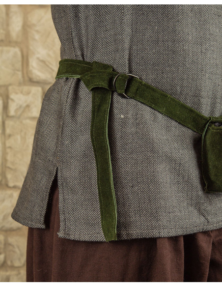 Rickar Belt with 5 Pouches - Green