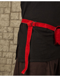 Rickar Belt with 5 Pouches - Red 2
