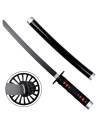 Mini Katana Tanjiro Kamado, bamboo blade