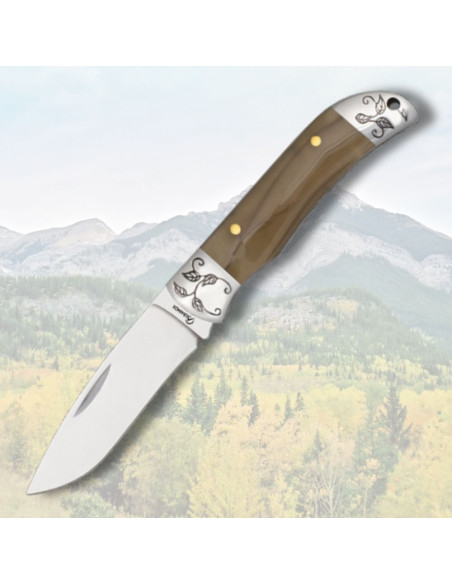 Albainox Knife with Acrylic Handle...
