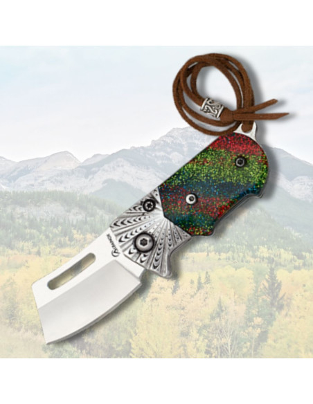 Mini knife Albainox Acrylic blade 4 cm.