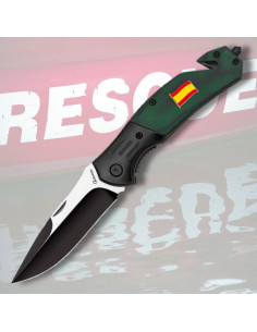 Albainox Rescue Knife Spain Flag