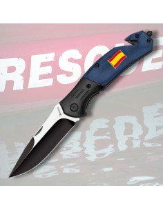 Albainox Rescue Knife, Spain Flag