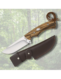 Albainox Hunting Knife with Sheath, Boar