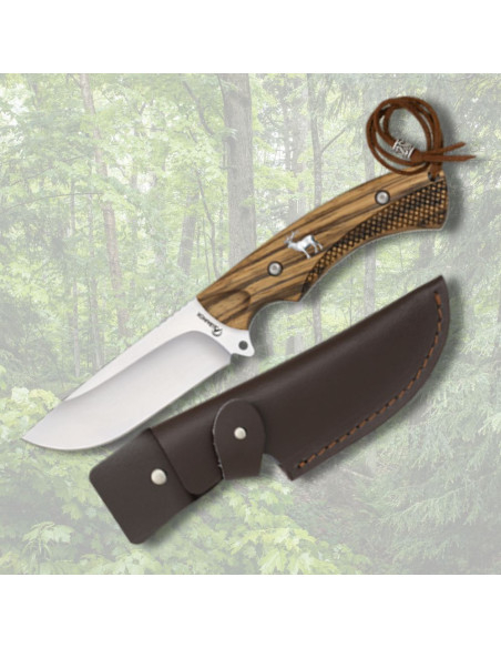 Hunting knife Albainox with sheath, Deer