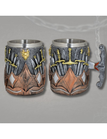 Varied swords resin mug (12.5 cm)