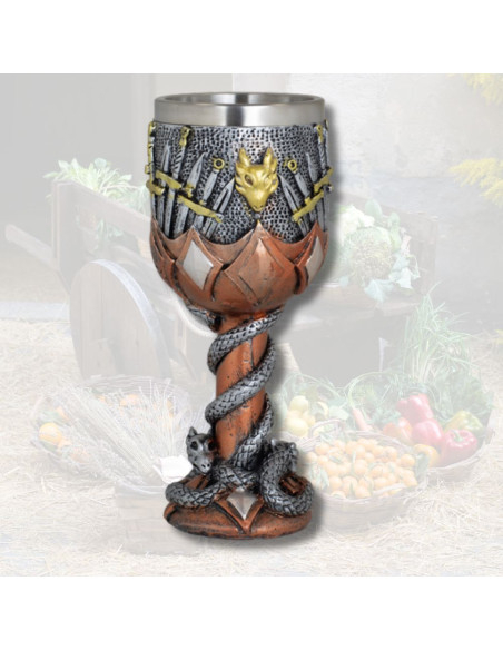 Resin Cup Varied Swords (18 cm)