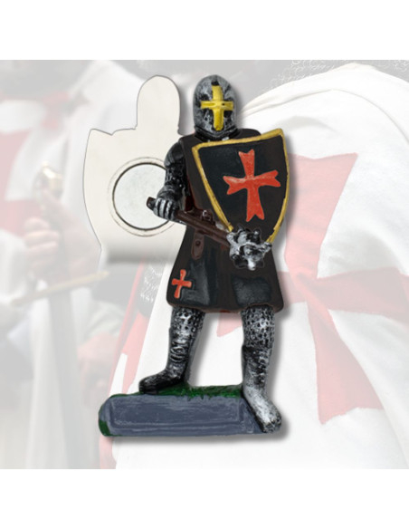 Black Templar Knight Magnet with Mace...