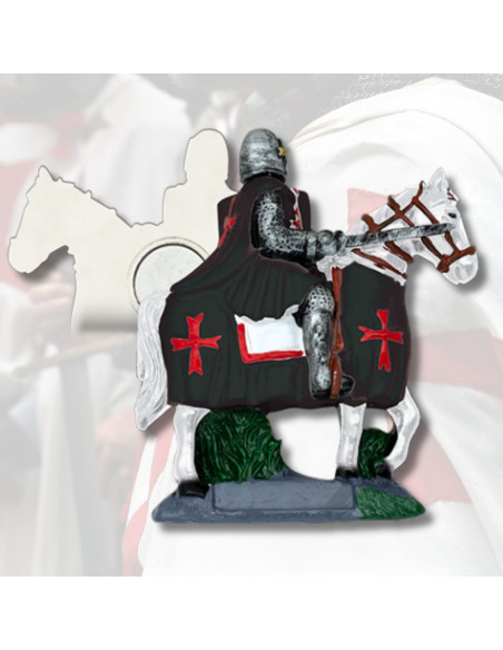 Black Templar Magnet with Sword on...