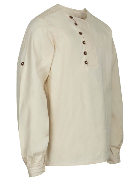 Medieval cotton shirt model Tymond,...