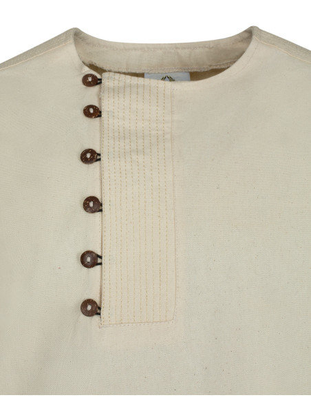 Medieval cotton shirt model Tymond,...