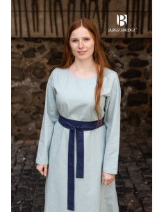 Medieval belt model Hedwig, blue