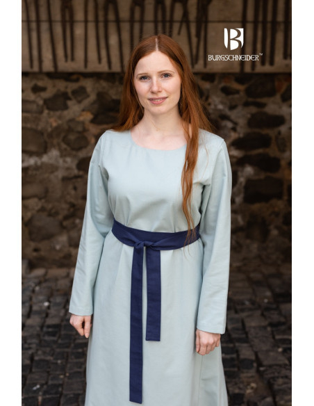 Medieval belt model Hedwig, blue