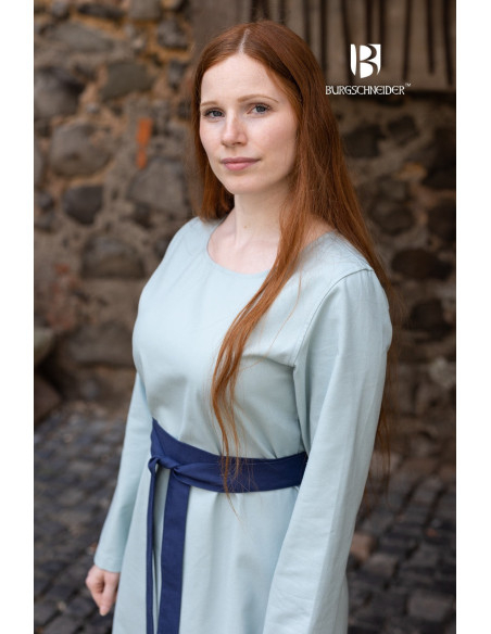 Medieval belt model Hedwig, blue