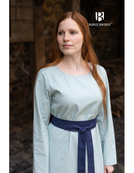 Medieval belt model Hedwig, blue