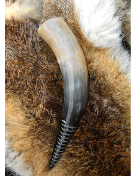 Viking horn with spiral design (250 ml.)