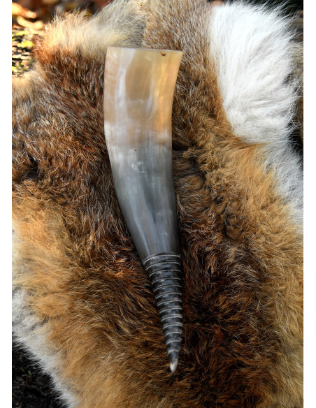 Viking horn with spiral design (250 ml.)