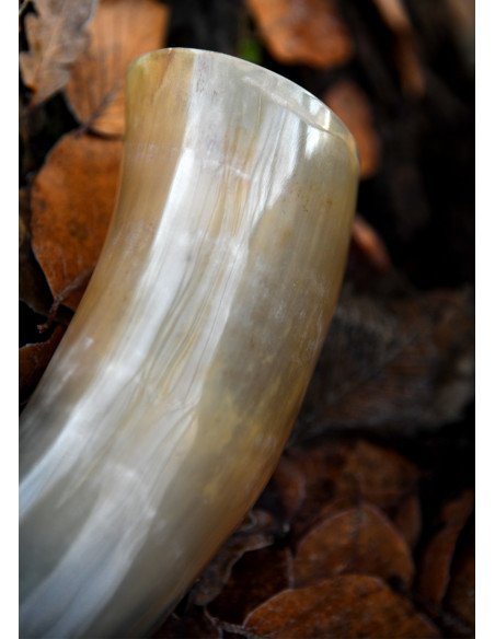 Viking horn with spiral design (250 ml.)