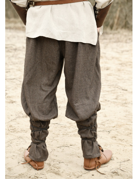 Viking trousers herringbone pattern,...