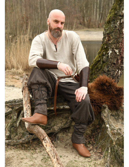 Viking trousers herringbone pattern,...