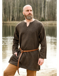Viking tunic model Morten, herringbone pattern