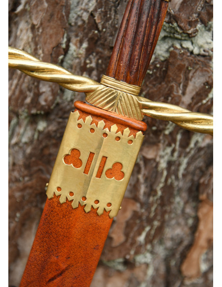 Ceremonial sword braided guard, Royal...