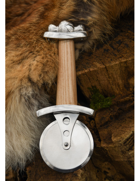 Viking sword pizza cutter